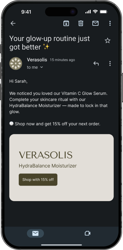 Design & send beautiful marketing emails via Zixflow.